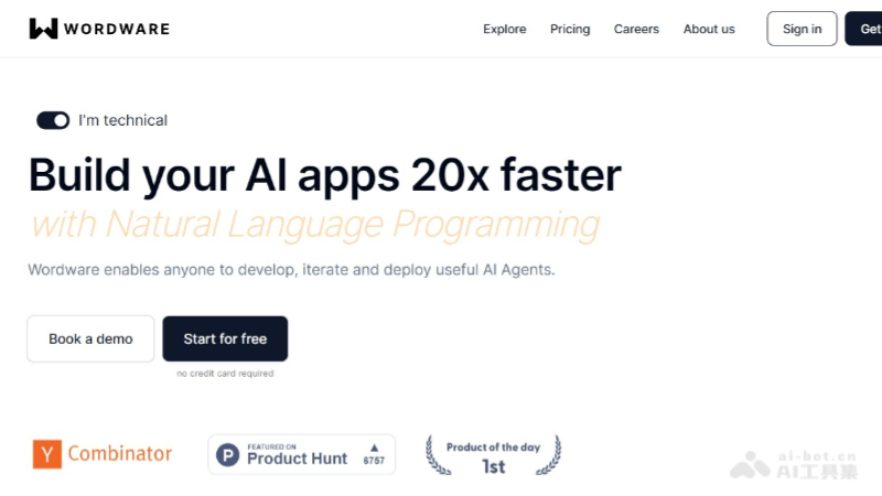 Wordware – 零代码构建AI Agent和应用的开发平台